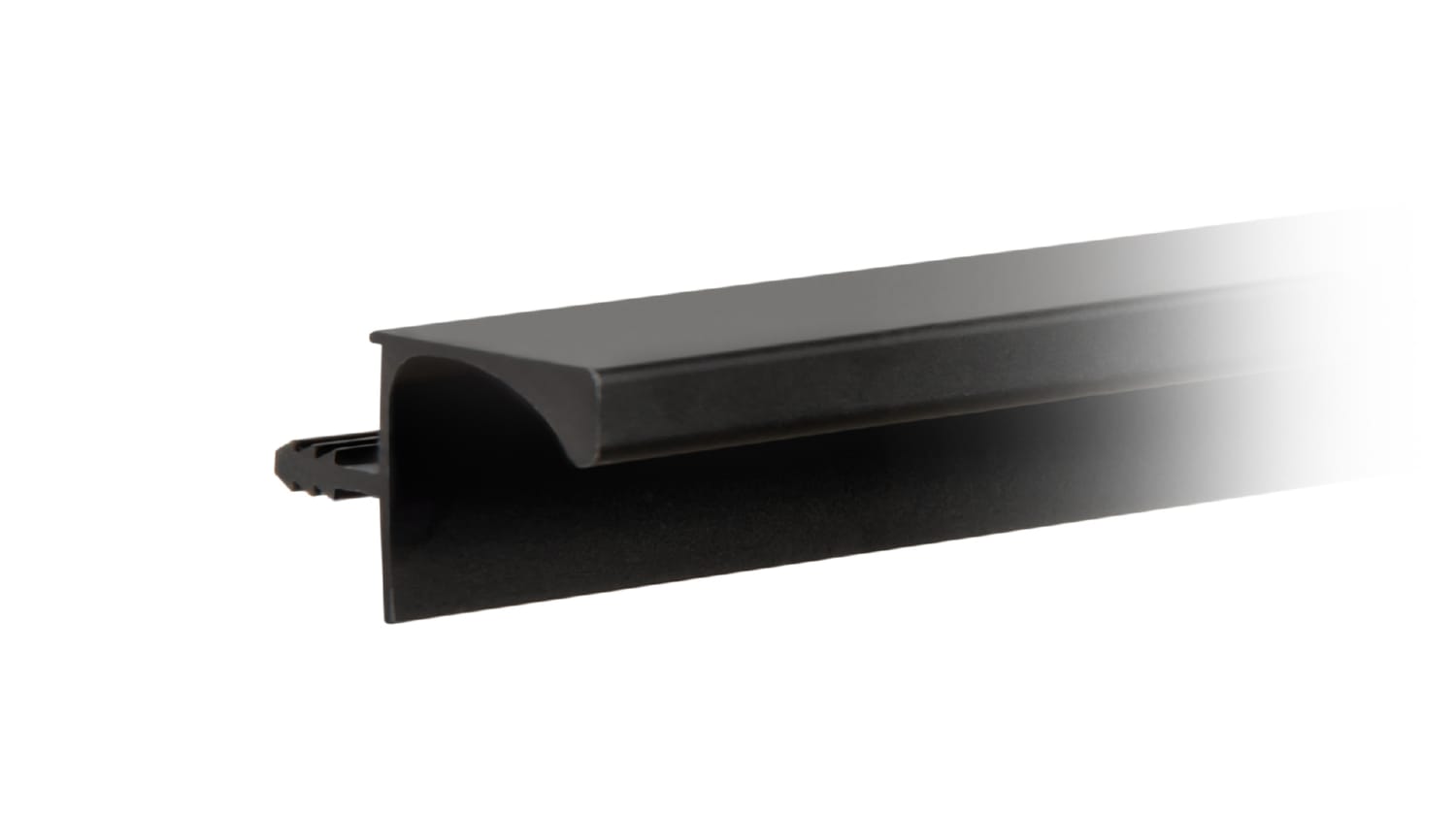 Мебельная ручка GOLA BALANCE, 4100 мм, BL - Матовый чёрный