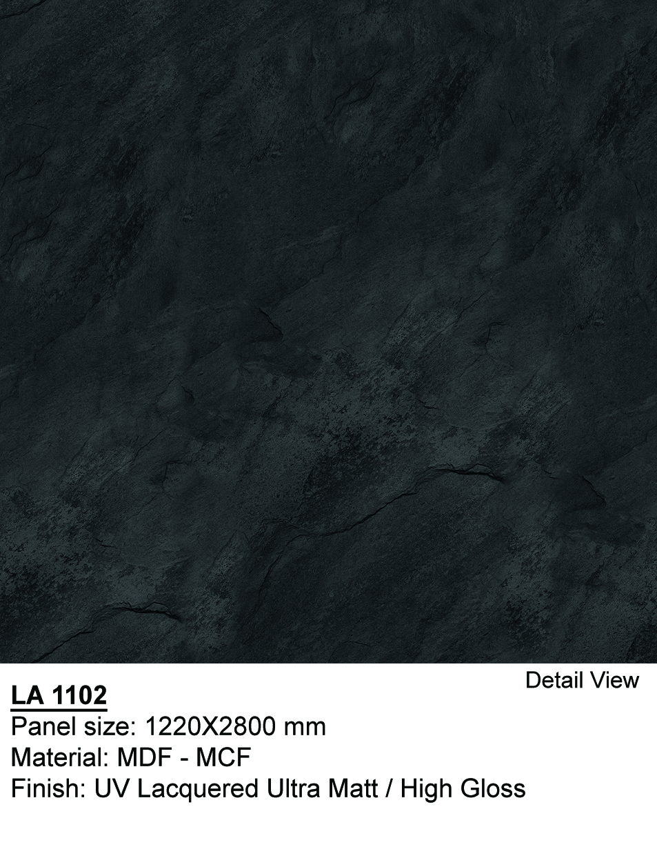 Панель МДФ УФ лак 5К Lamiart LA1102 (глянец) 2800*1220*18мм