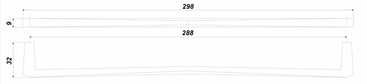 Мебельная ручка STAR