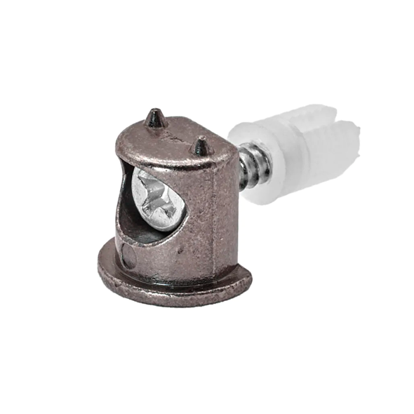 TARGET Jinio J9-8 Полкодержатель с круглым основанием черный никель (100)