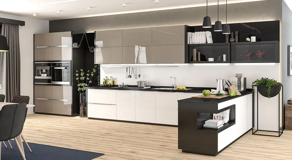 Рубик белый 694 МДФ 2800*1220*18 глянец AGT