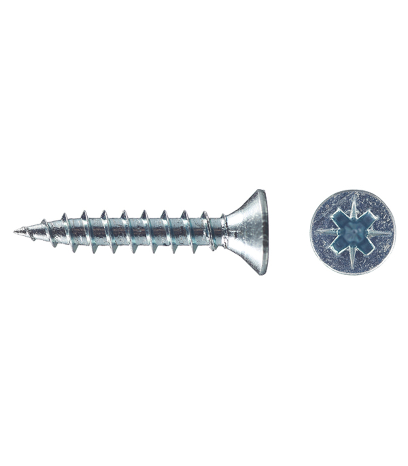 Саморез 3*25 мм белый цинк