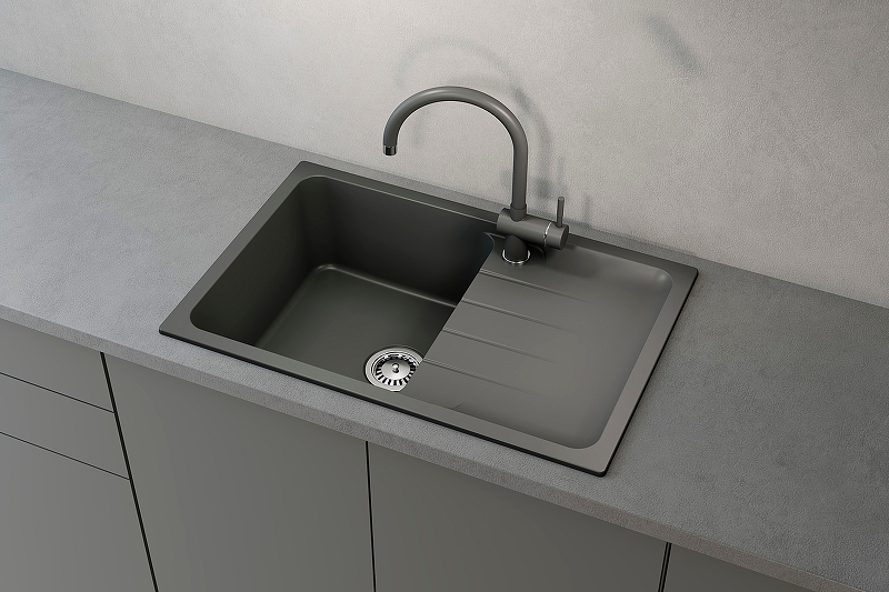Мойка Ulgran QUARTZ Gerda U780-04 Платина