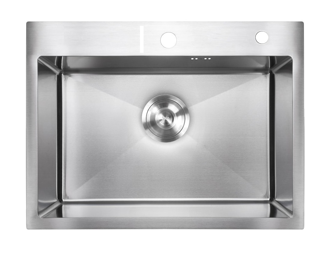 60*48 Металлическая мойка сатин AMALET