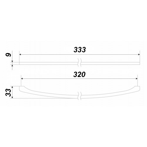 Мебельная ручка COSTA
