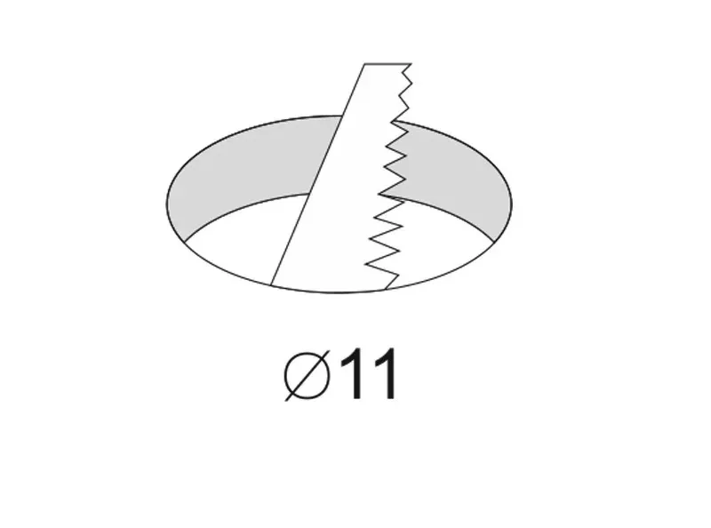 08.800.00.348 Выключатель ИК РМ 218DR,100-240В,max300Вт,расст.сраб.:макс5см,83х35х19мм,D=14мм,белый