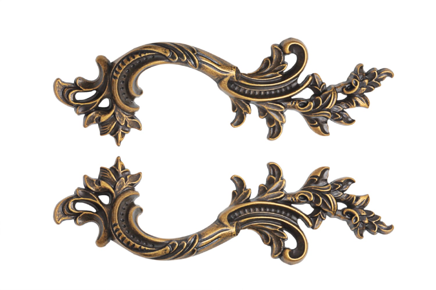 Мебельная ручка, пара L и R ROCOCO