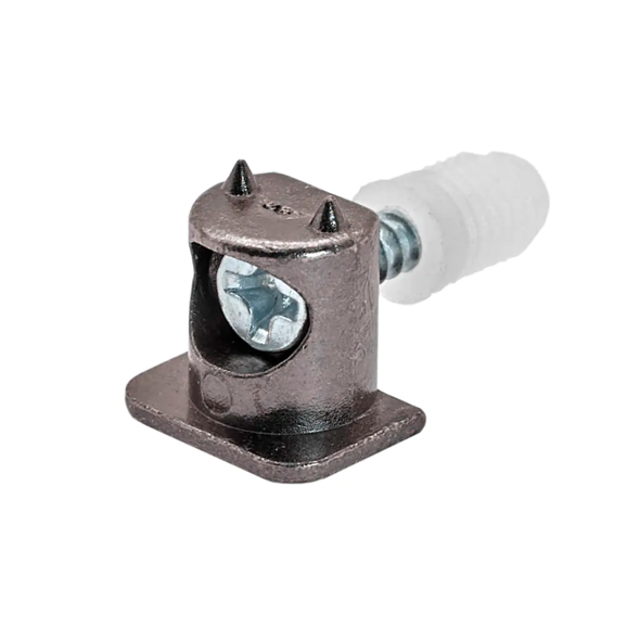 TARGET Jinio J9-8 Полкодержатель с квадратным основанием черный никель (100)