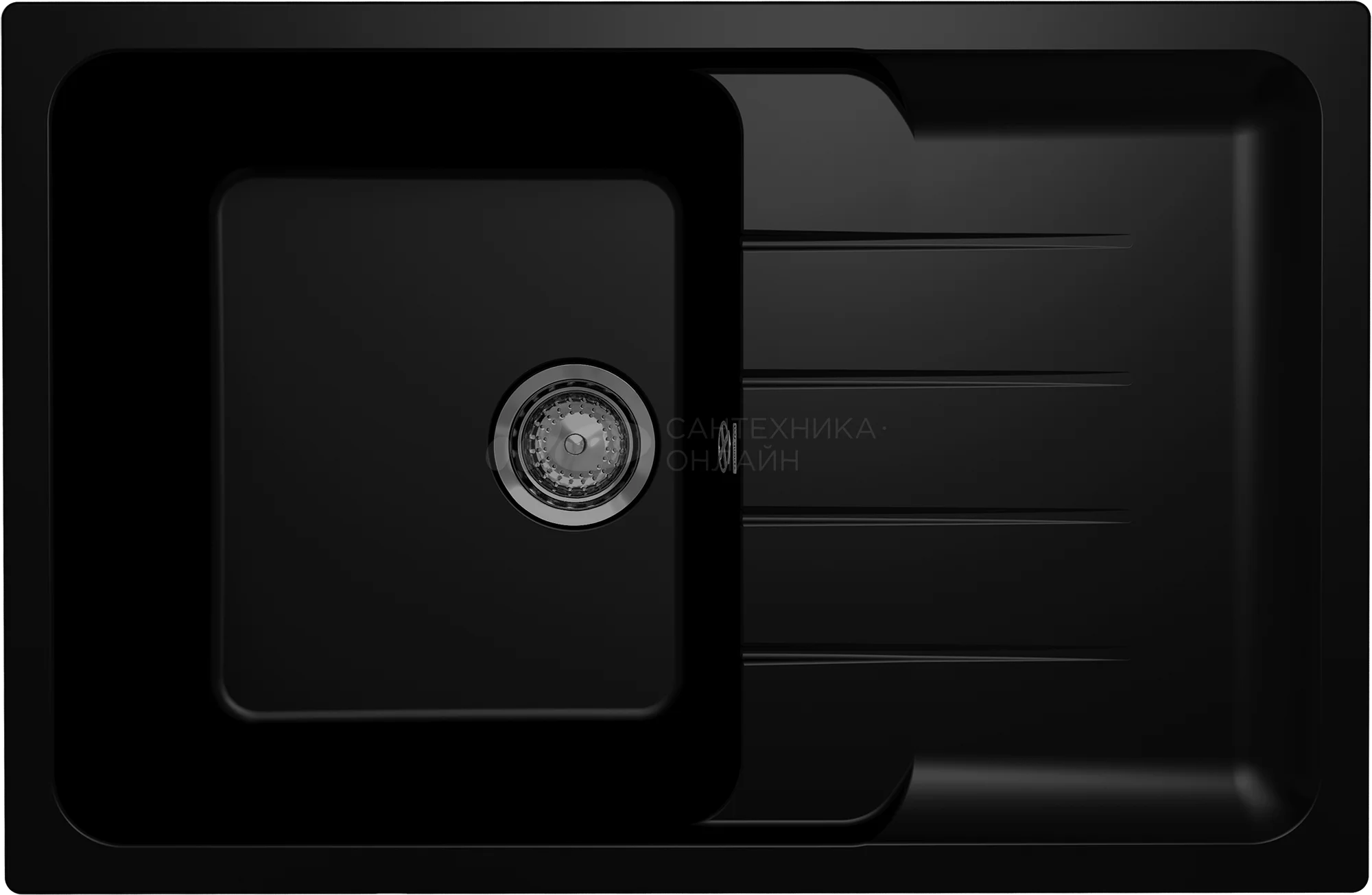 Мойка Ulgran QUARTZ Gerda U780-07 Уголь