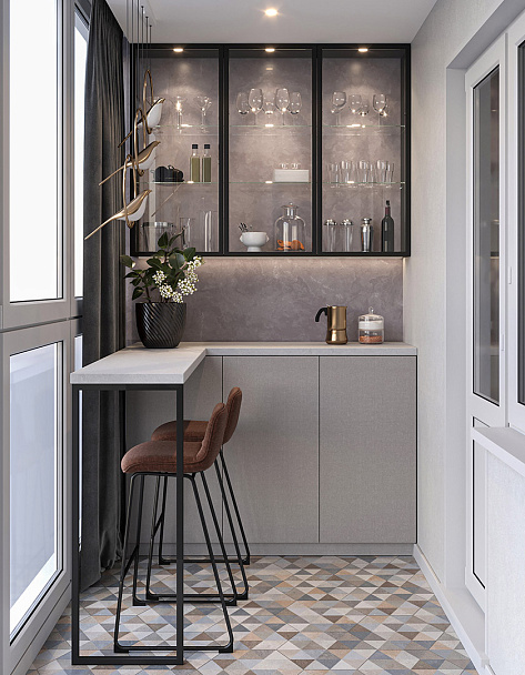 Кромка ABS 8707/Ur Riverstone 1,0 0023 (Рулон)