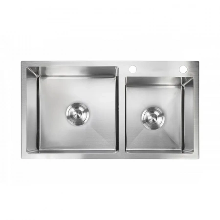 78*48/1,5 Металлическая мойка сатин AMALET