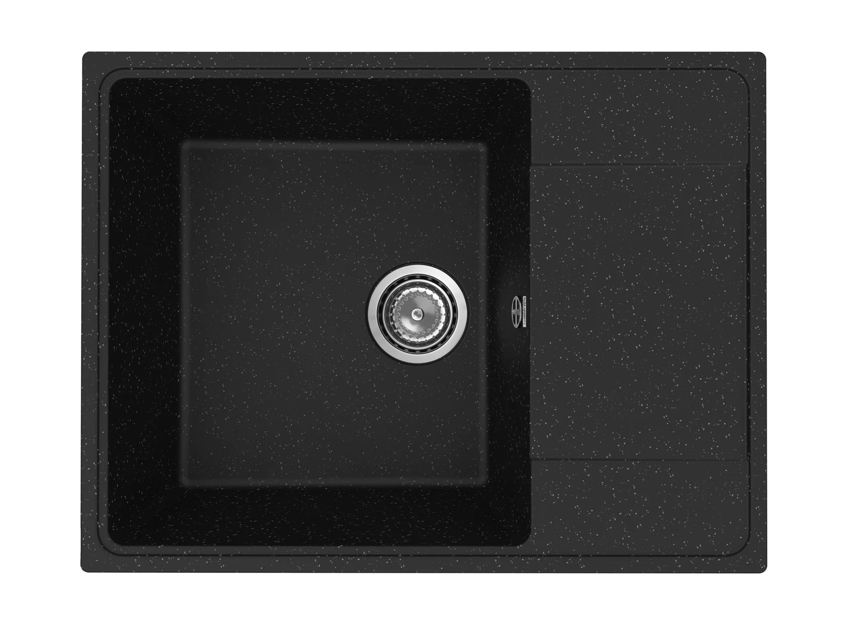Мойка Practik PR-M 650-004 чёрный оникс