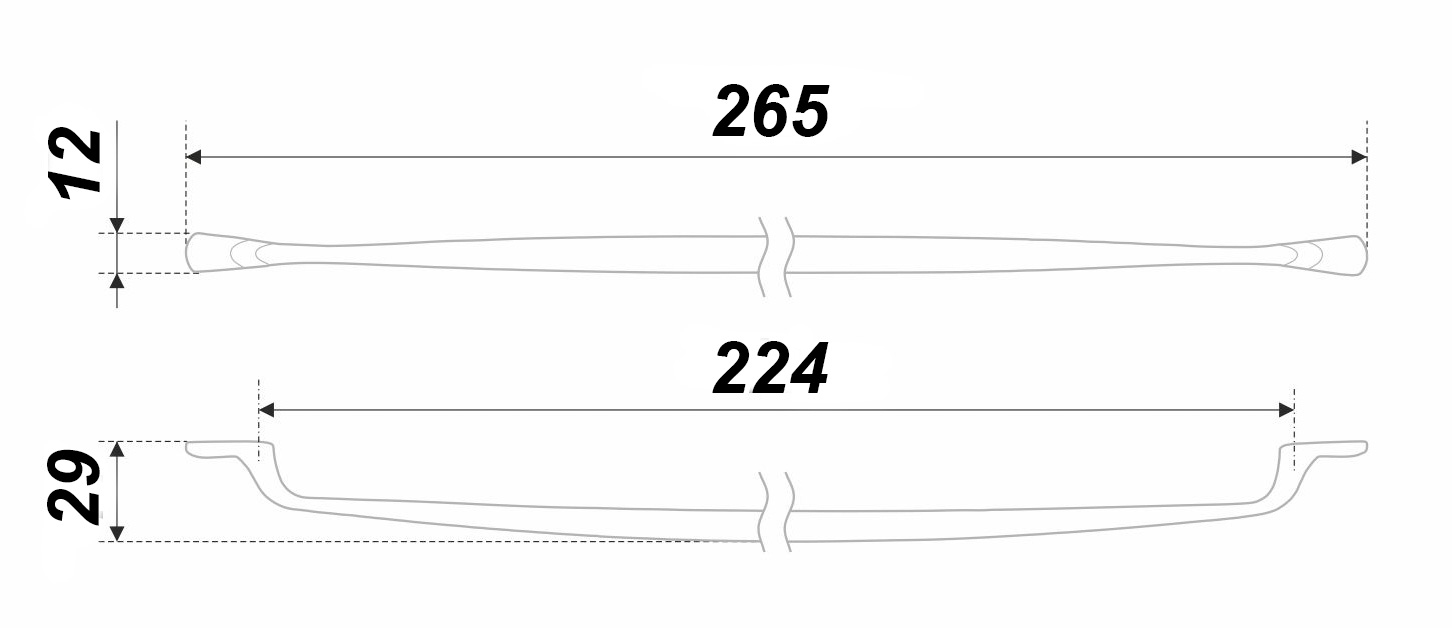 Мебельная ручка NEOLINE