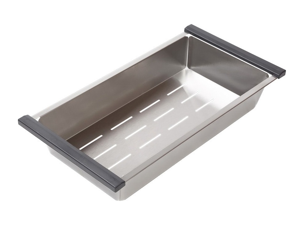 50х45 Металлическая мойка сатин AMALET