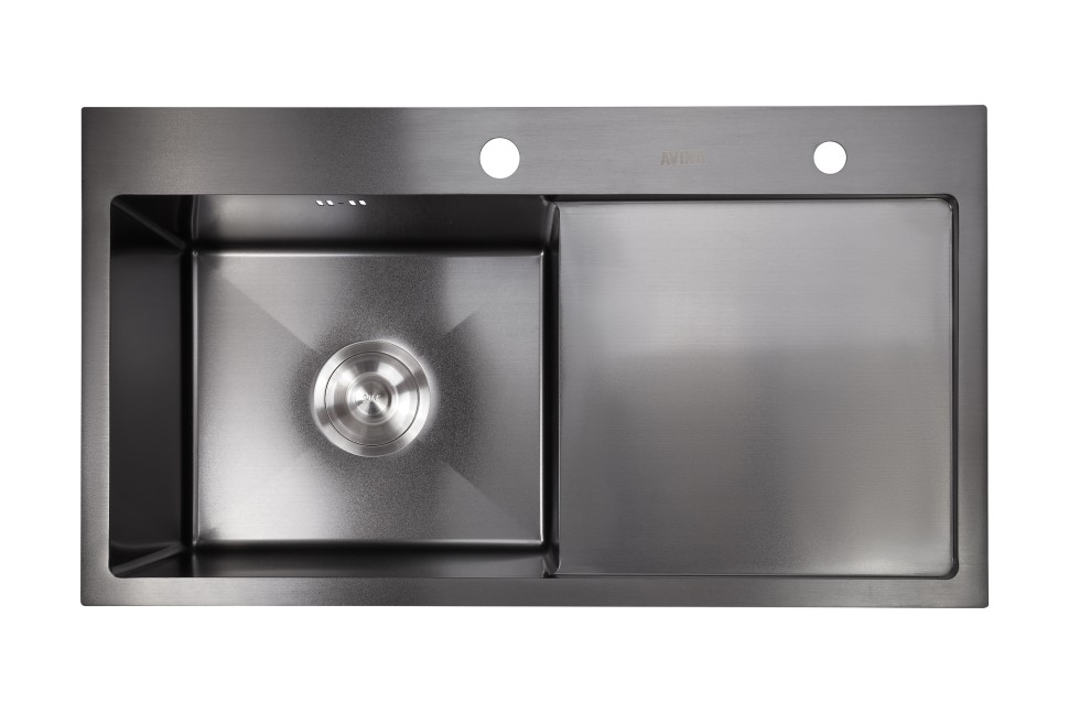 Мойка врезная AVINA НМ 7848 black L
