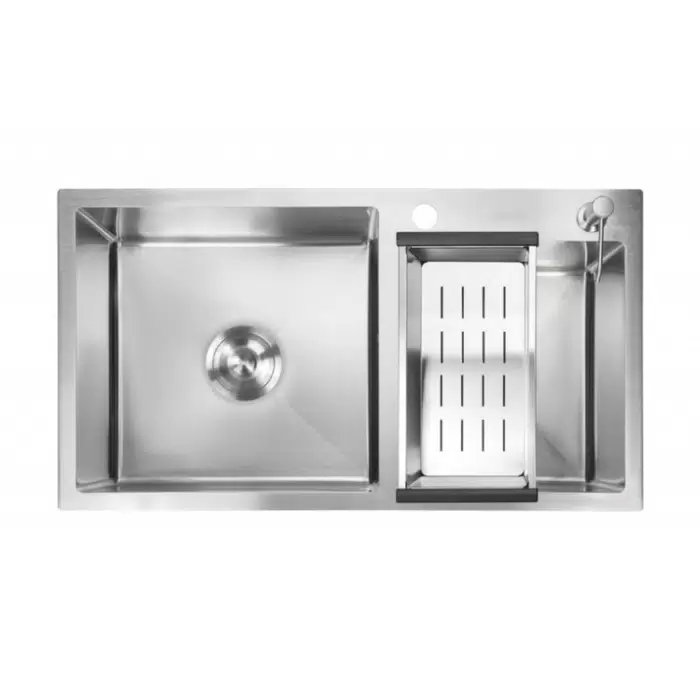 Мойка врезная (2 чаши) AVINA НМ 8045 satin